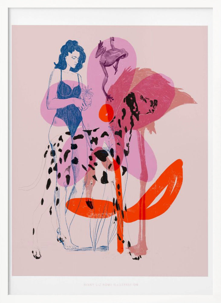 Jlr Collage3 - Poster / Art Print