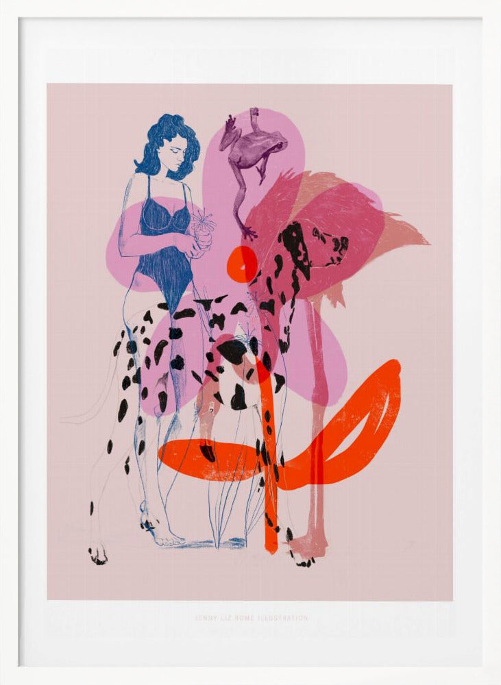 Jlr Collage3 - Poster / Art Print