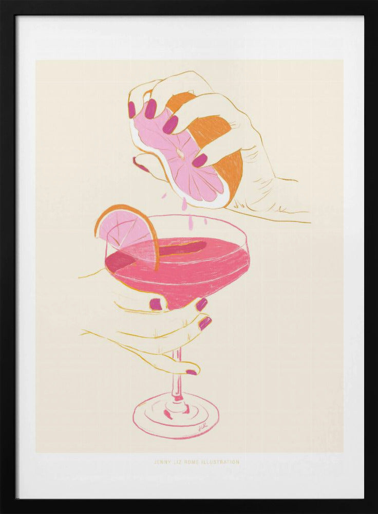 Jlr Cocktail - Poster / Art Print