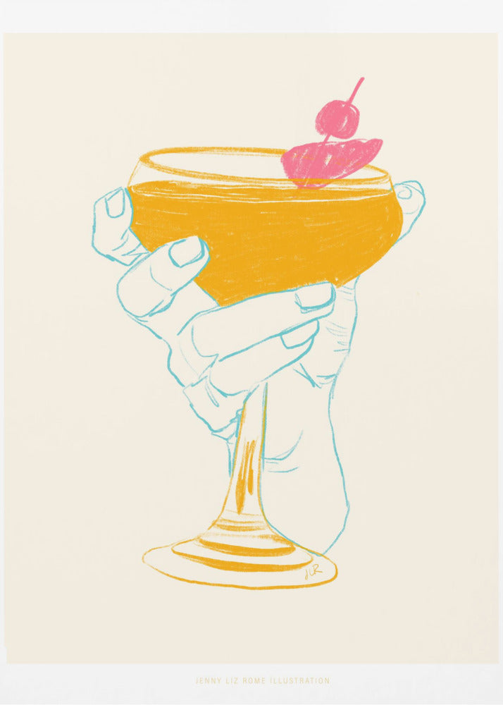 Jlr Cocktail1 - Poster / Art Print