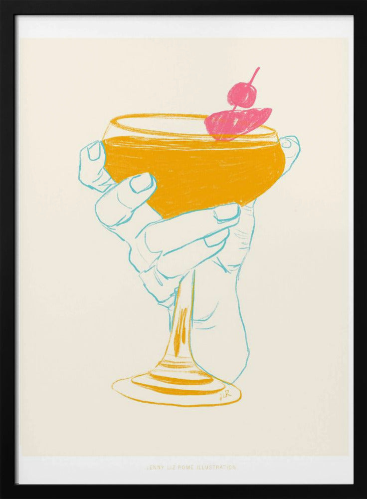 Jlr Cocktail1 - Poster / Art Print