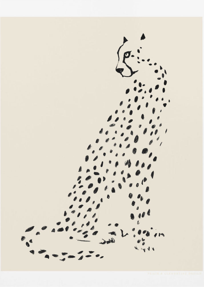 Pandc Leopard - Poster / Art Print