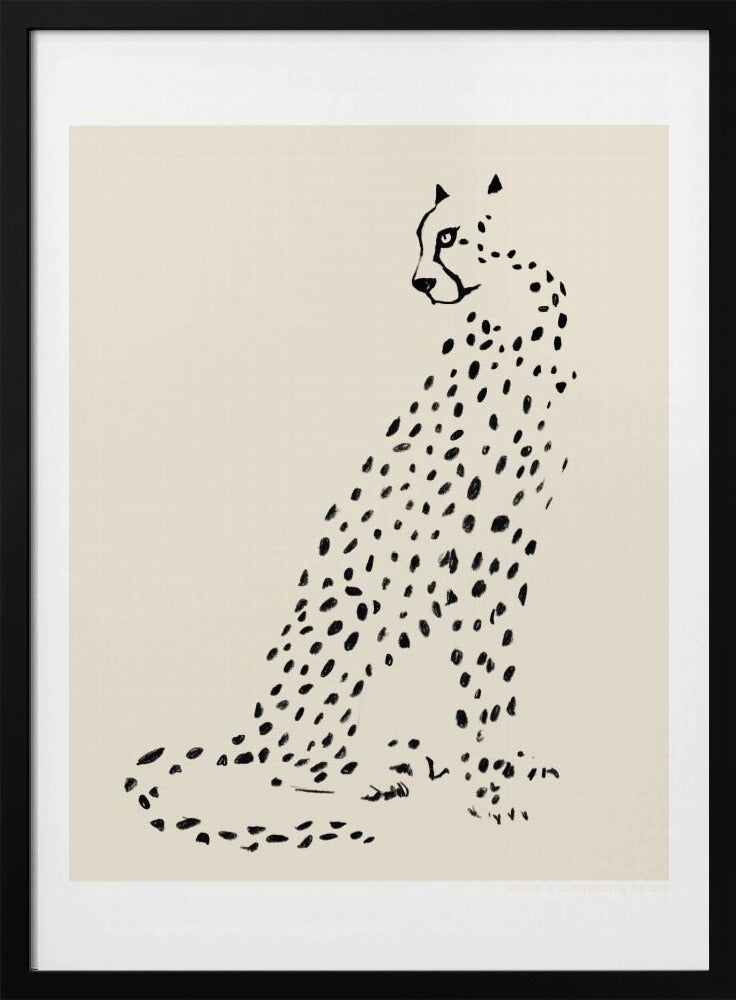 Pandc Leopard - Poster / Art Print