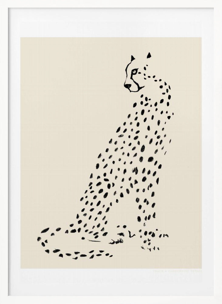 Pandc Leopard - Poster / Art Print