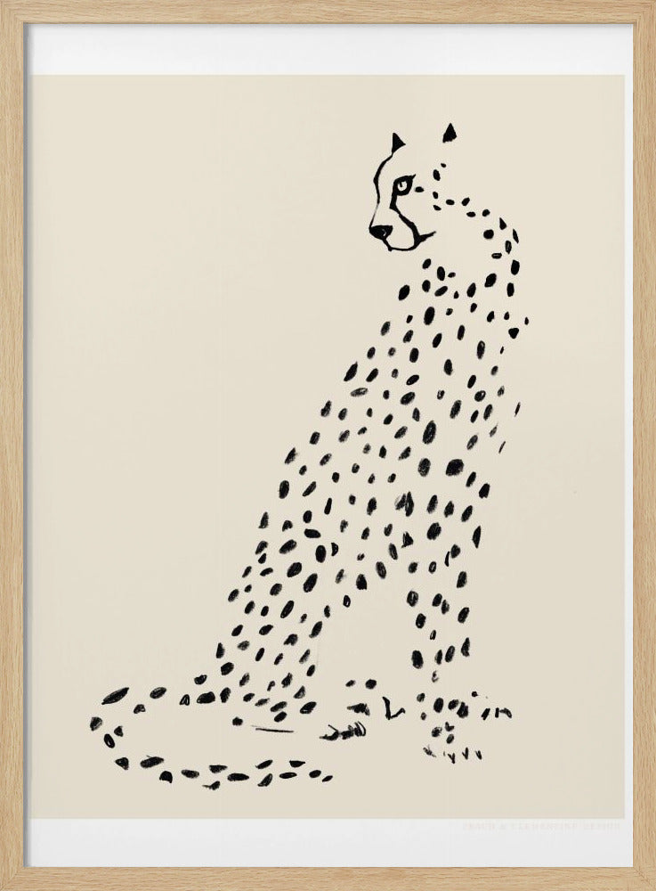 Pandc Leopard - Poster / Art Print