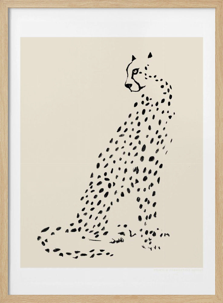 Pandc Leopard - Poster / Art Print
