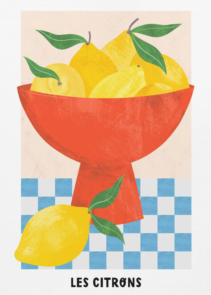 Les Citrons - Poster / Art Print