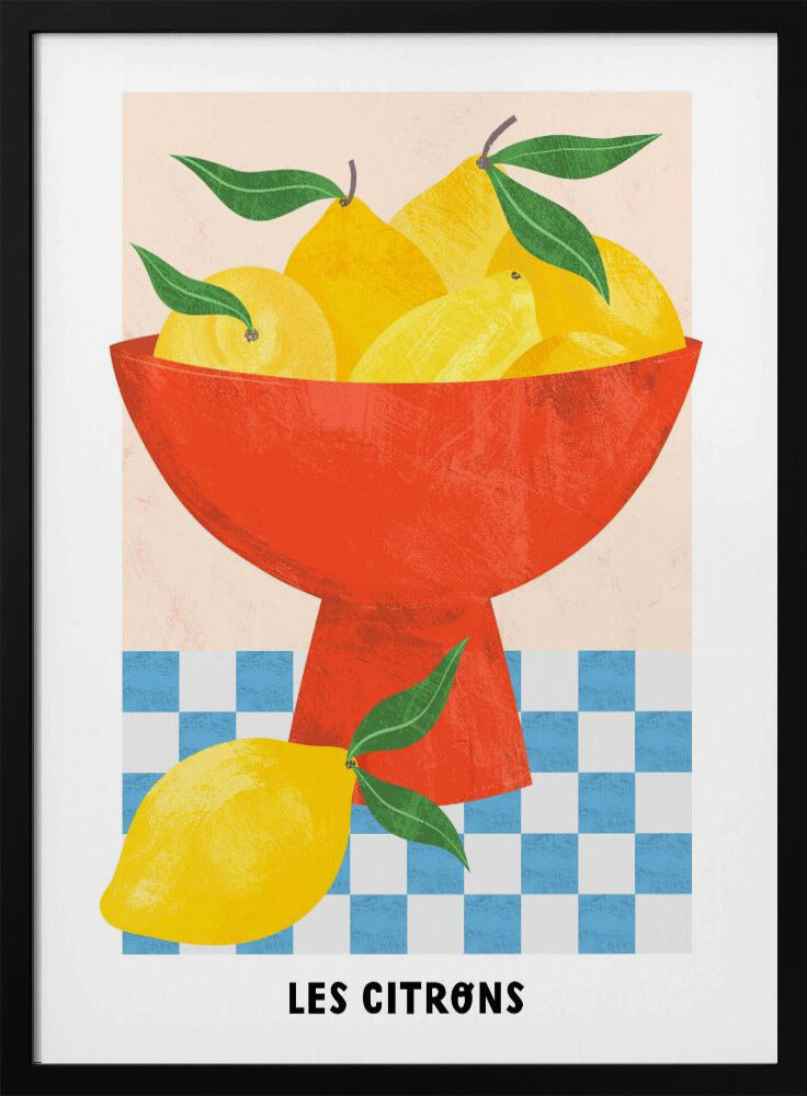 Les Citrons - Poster / Art Print