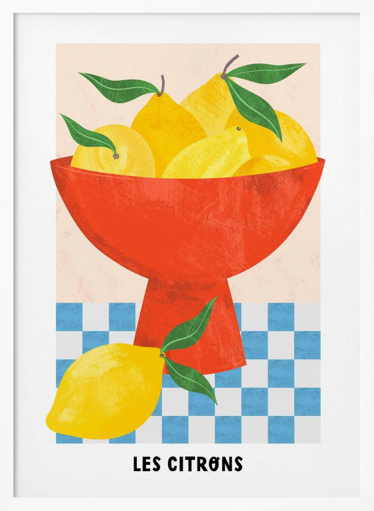 Les Citrons - Poster / Art Print