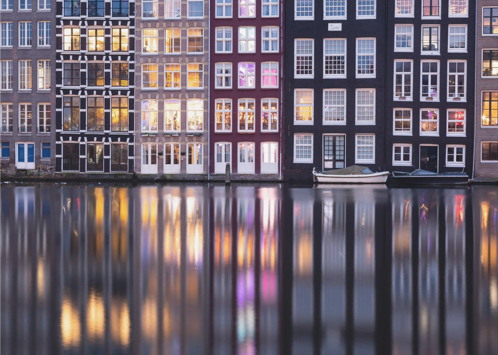 Dancing Houses - Poster / Art Print