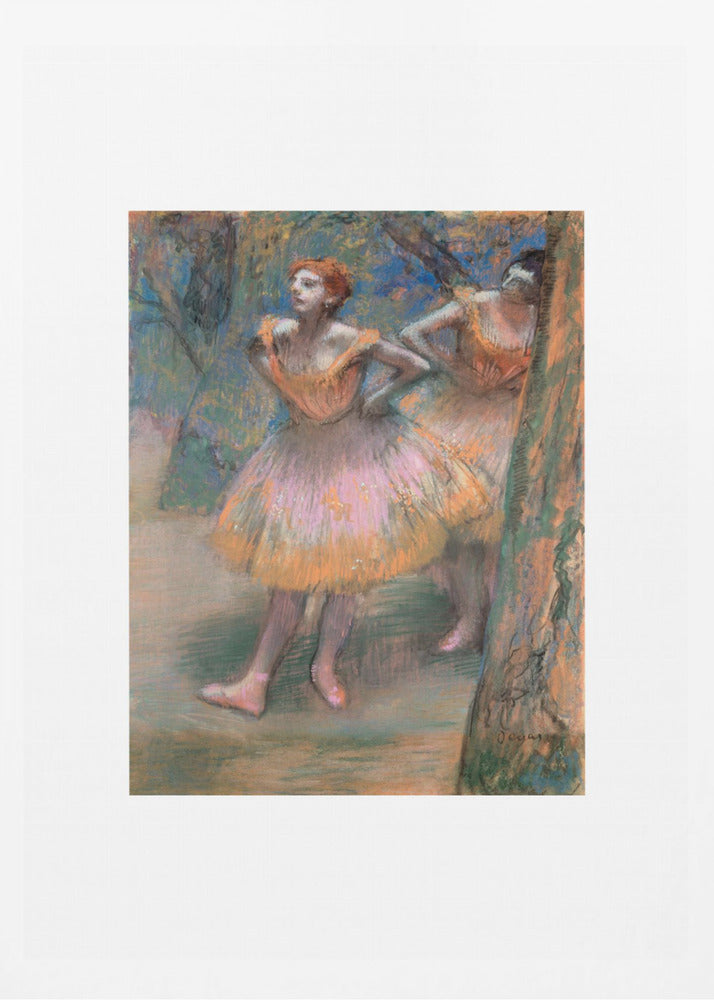Two Dancers No.2 - Poster / Art Print