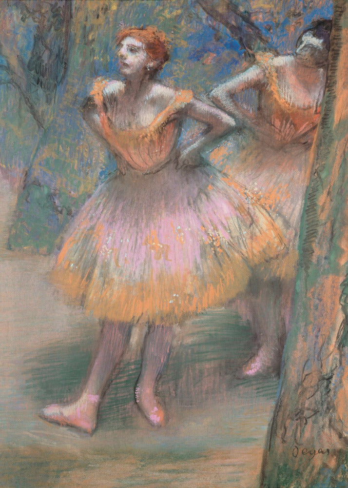 Two Dancers - Poster / Art Print