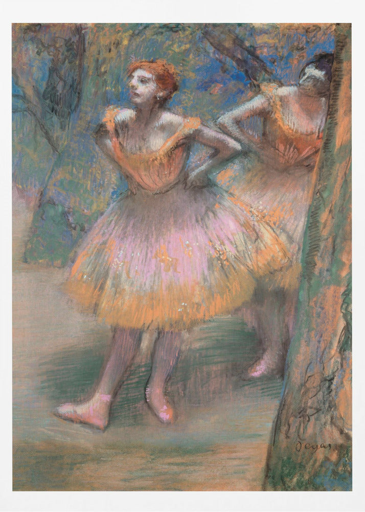 Two Dancers - Poster / Art Print