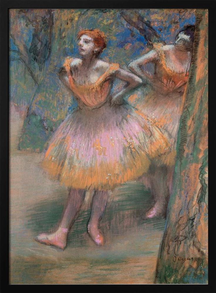 Two Dancers - Poster / Art Print