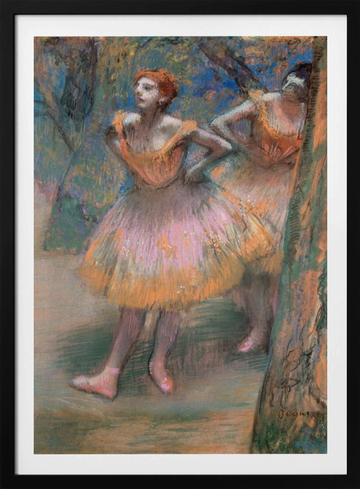Two Dancers - Poster / Art Print
