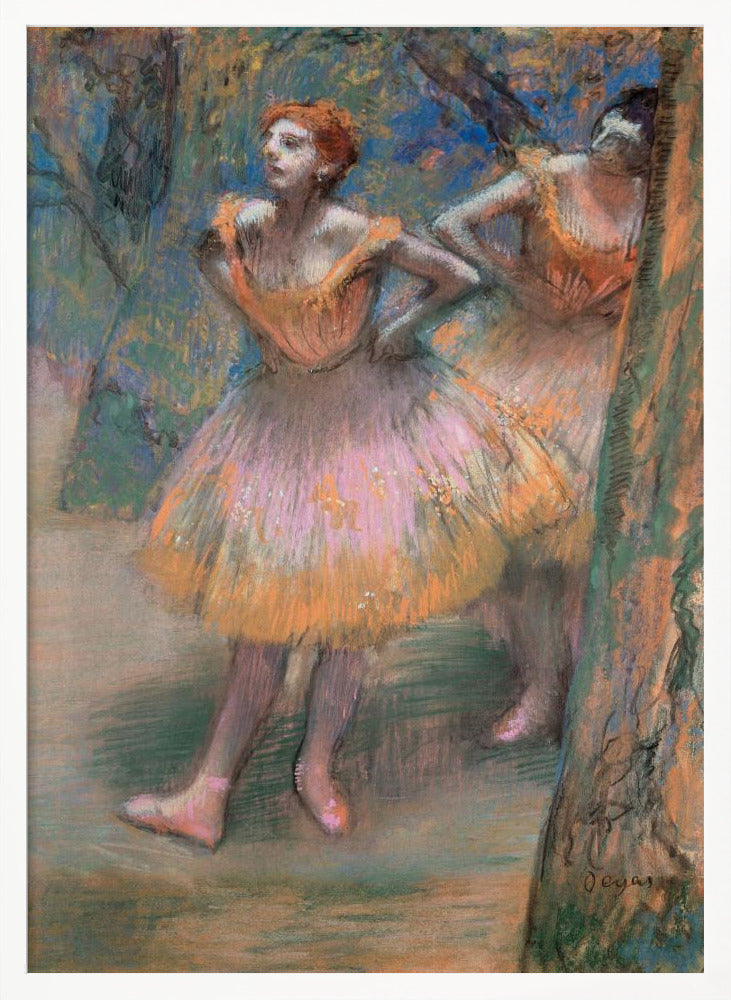 Two Dancers - Poster / Art Print