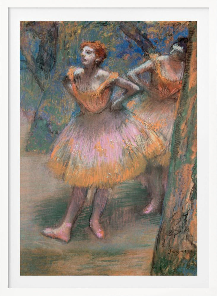 Two Dancers - Poster / Art Print