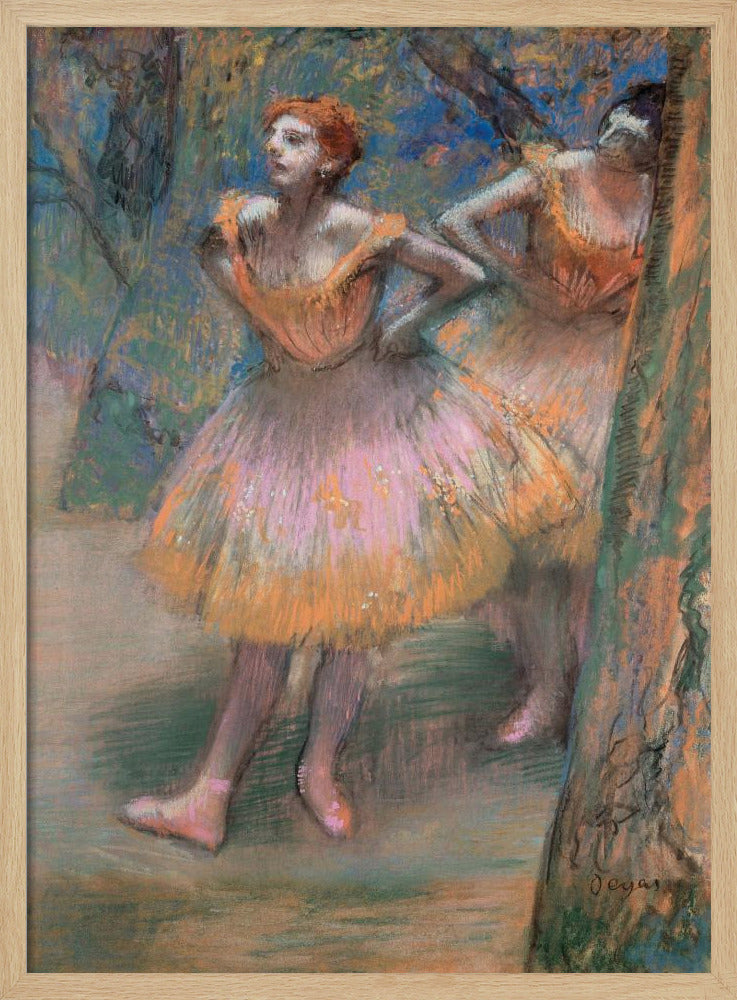Two Dancers - Poster / Art Print