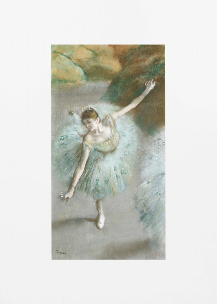 Dancer In Green No.2 - Poster / Art Print