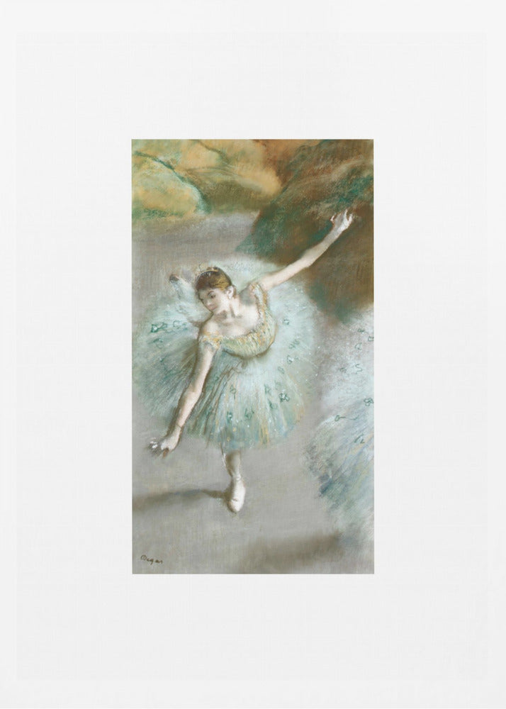 Dancer In Green No.2 - Poster / Art Print