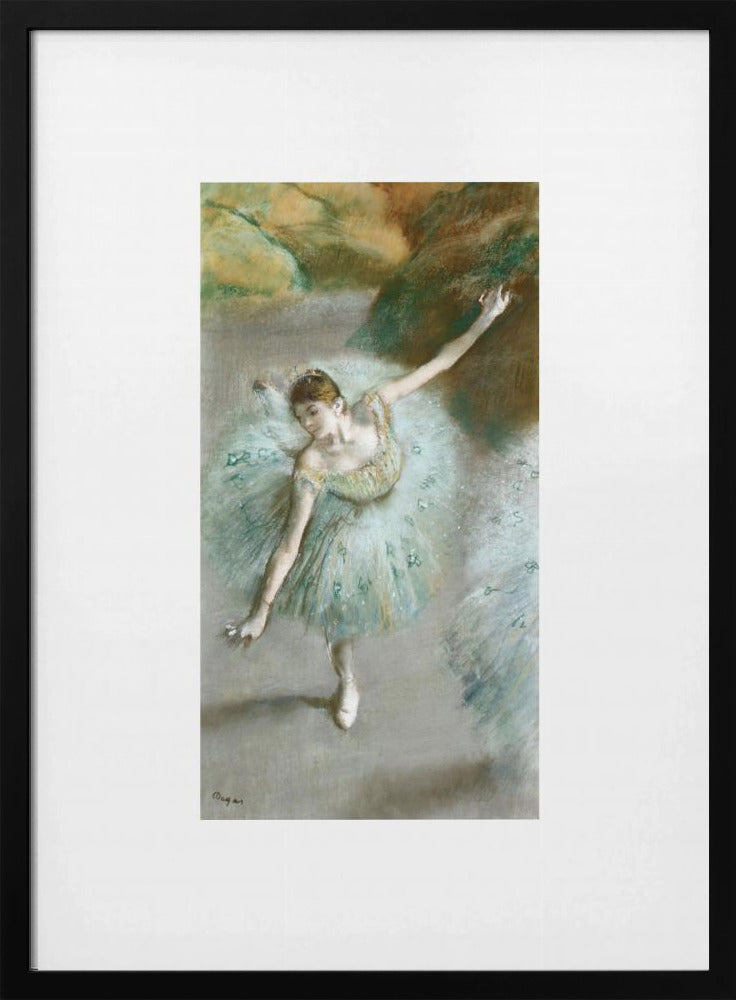 Dancer In Green No.2 - Poster / Art Print