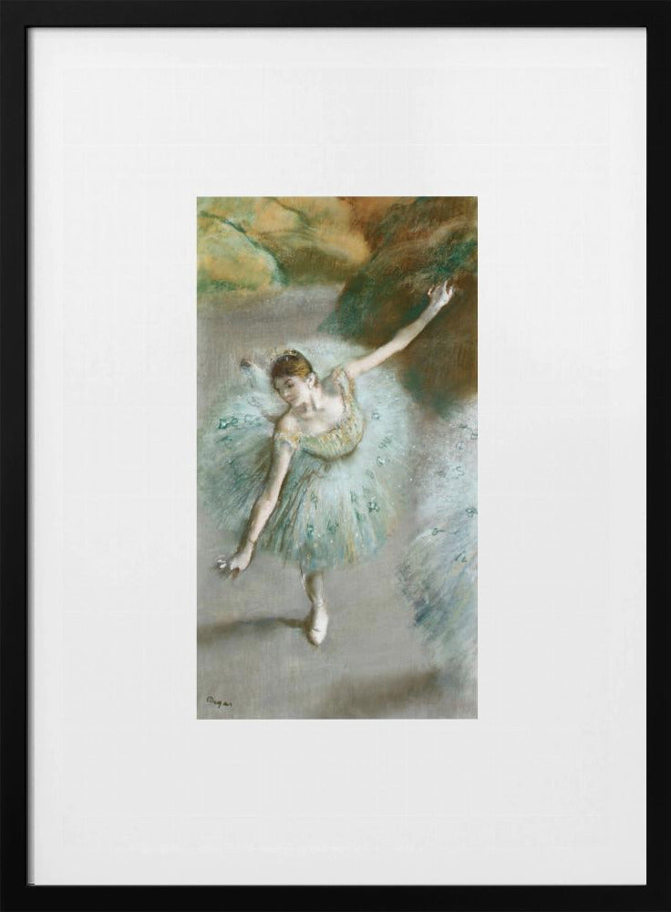Dancer In Green No.2 - Poster / Art Print