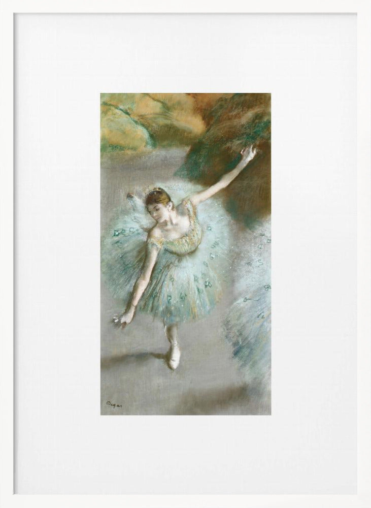 Dancer In Green No.2 - Poster / Art Print