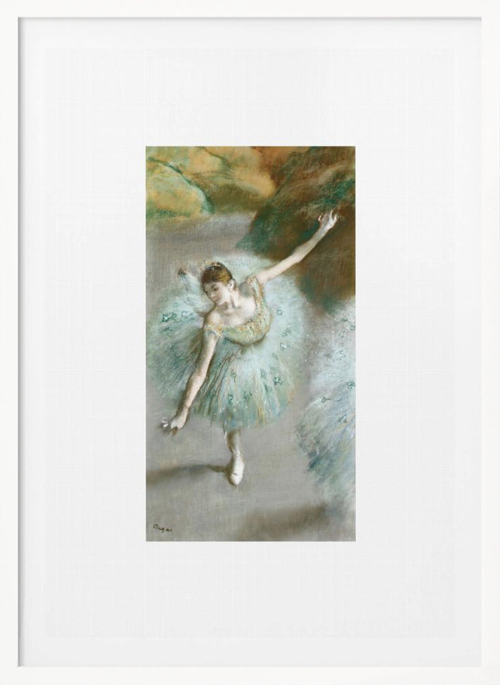 Dancer In Green No.2 - Poster / Art Print
