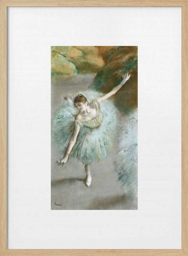 Dancer In Green No.2 - Poster / Art Print