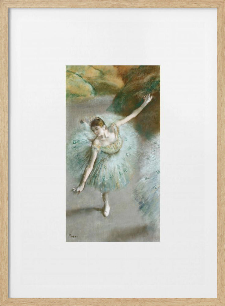 Dancer In Green No.2 - Poster / Art Print