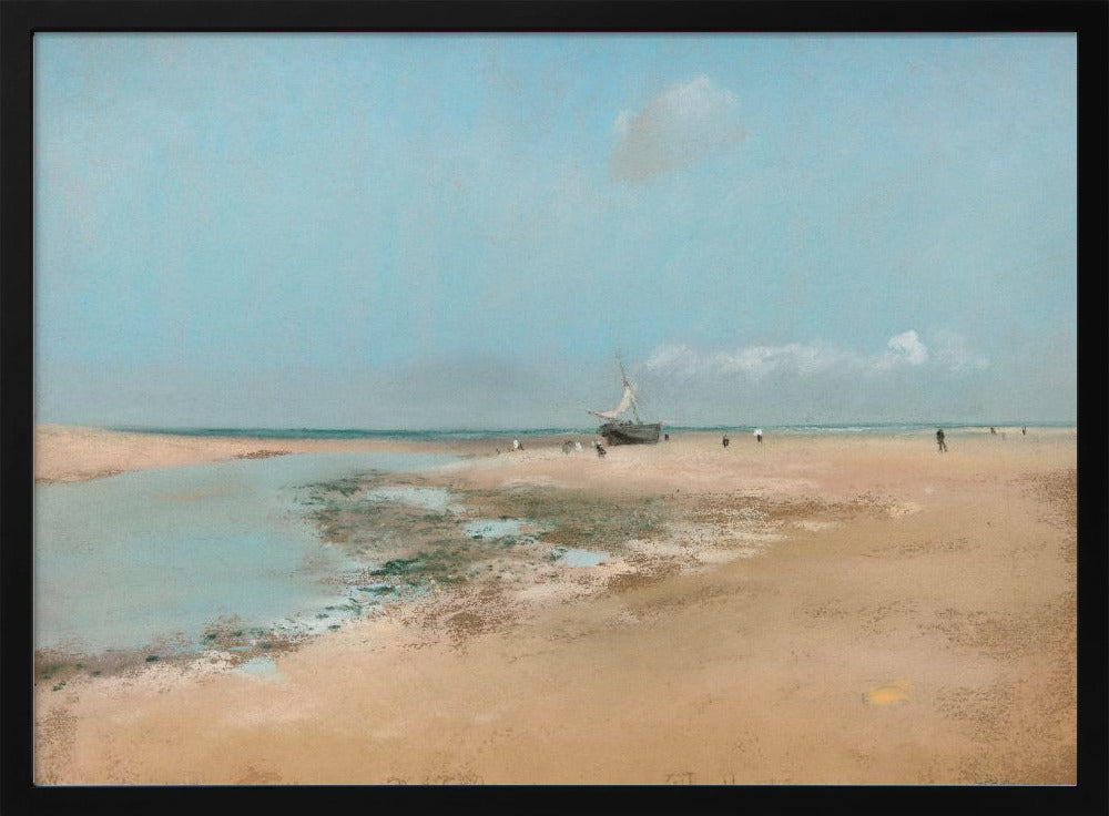 Beach At Low Tide - Poster / Art Print