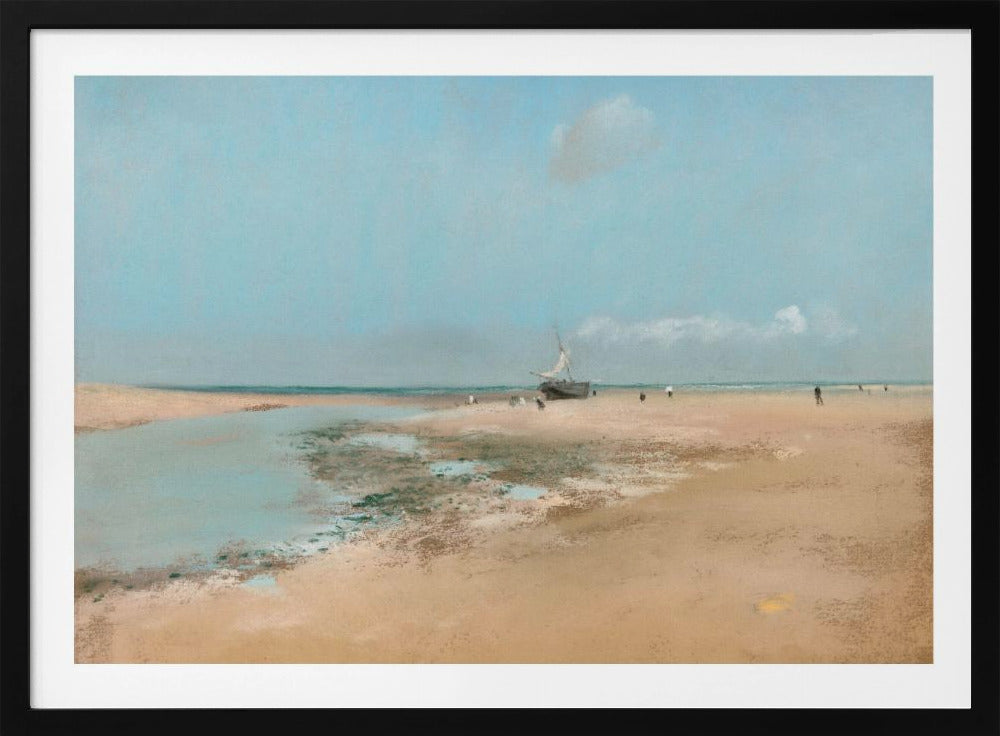 Beach At Low Tide - Poster / Art Print