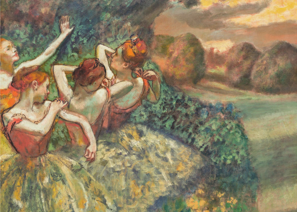 Four Dancers - Poster / Art Print