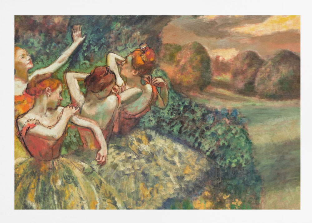 Four Dancers - Poster / Art Print