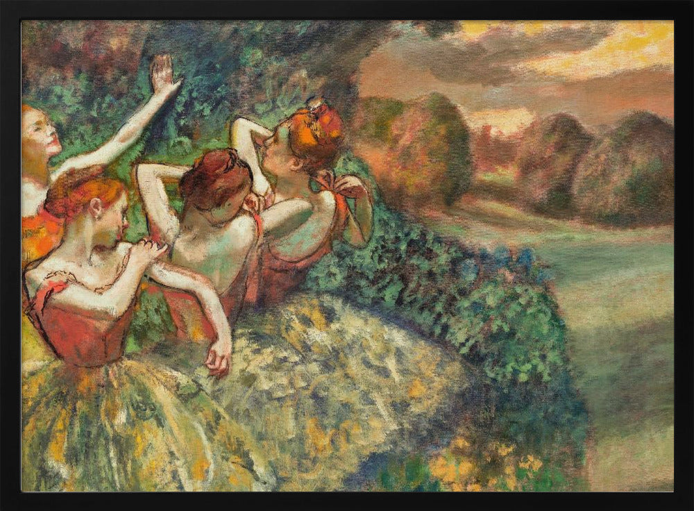 Four Dancers - Poster / Art Print