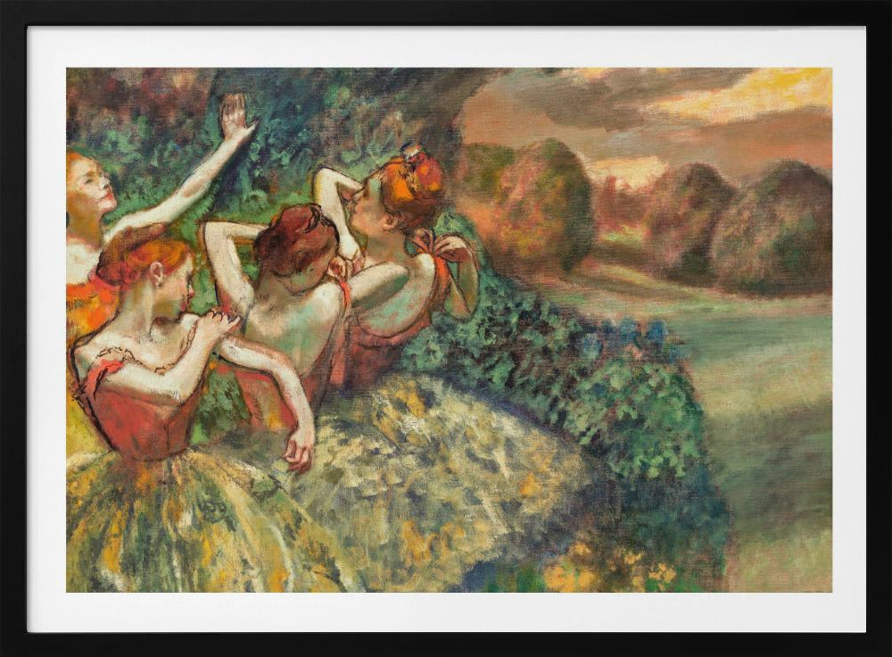 Four Dancers - Poster / Art Print