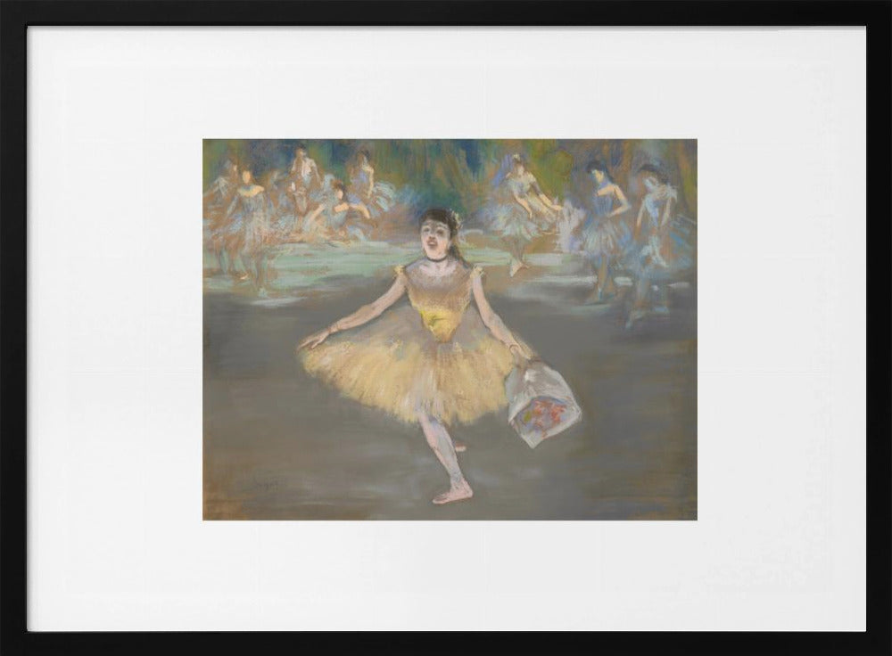 Dancer With a Bouquet - Poster / Art Print