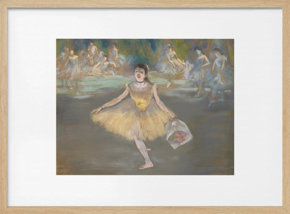 Dancer With a Bouquet - Poster / Art Print