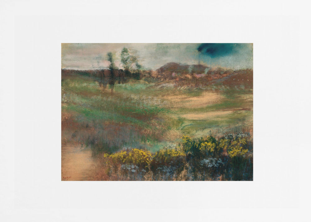 Landscape With Smokestacks No.2 - Poster / Art Print