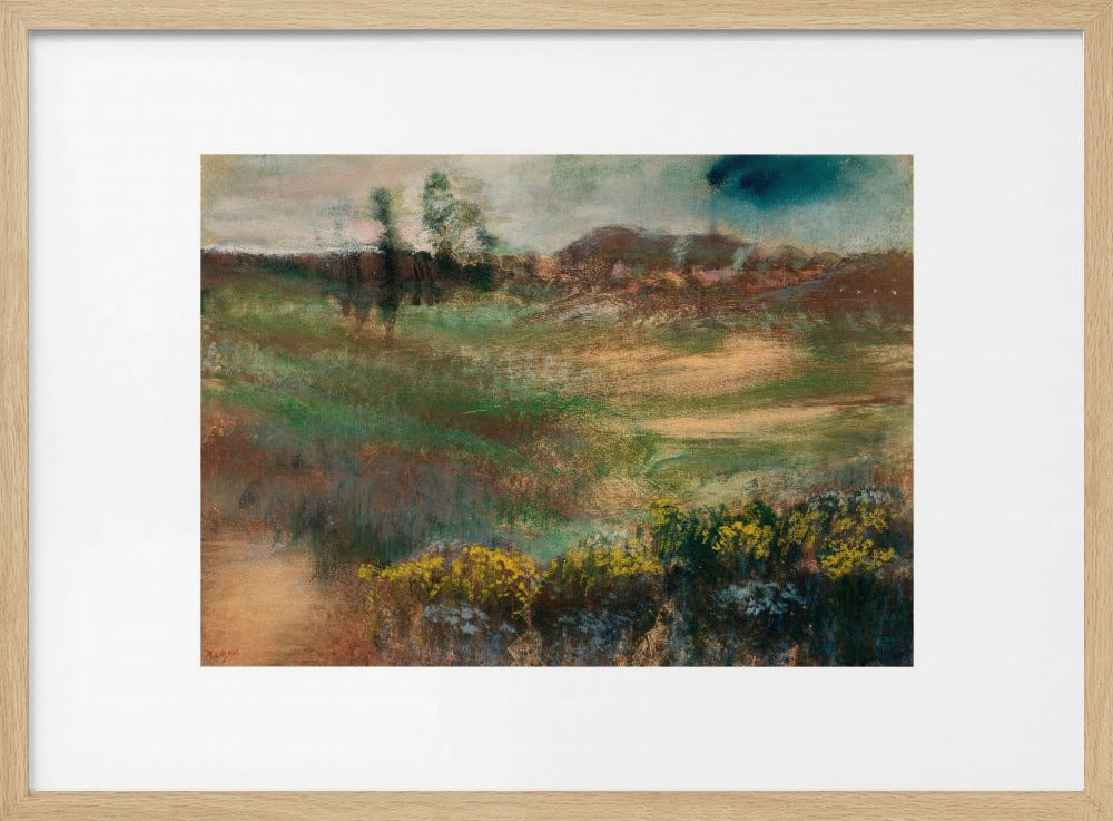 Landscape With Smokestacks No.2 - Poster / Art Print