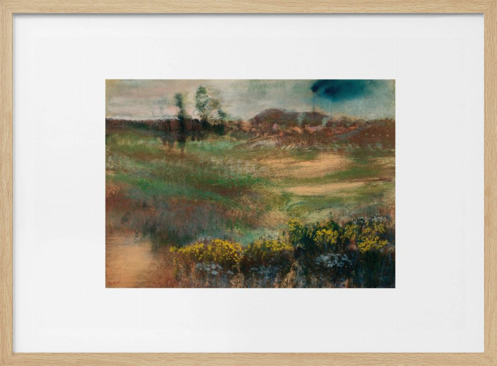 Landscape With Smokestacks No.2 - Poster / Art Print