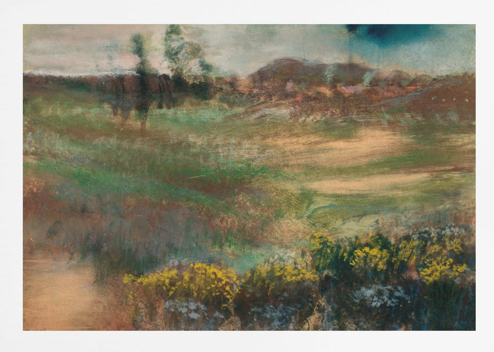 Landscape With Smokestacks - Poster / Art Print