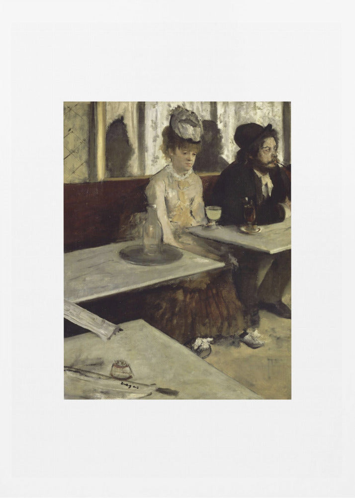 In a Café No.2 - Poster / Art Print