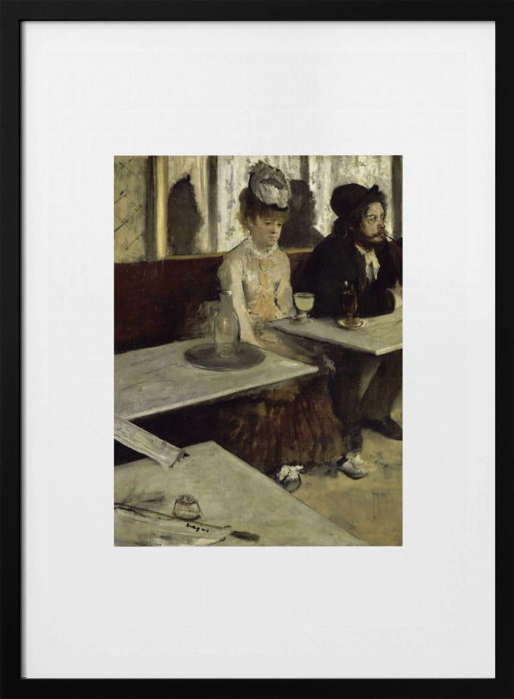 In a Café No.2 - Poster / Art Print