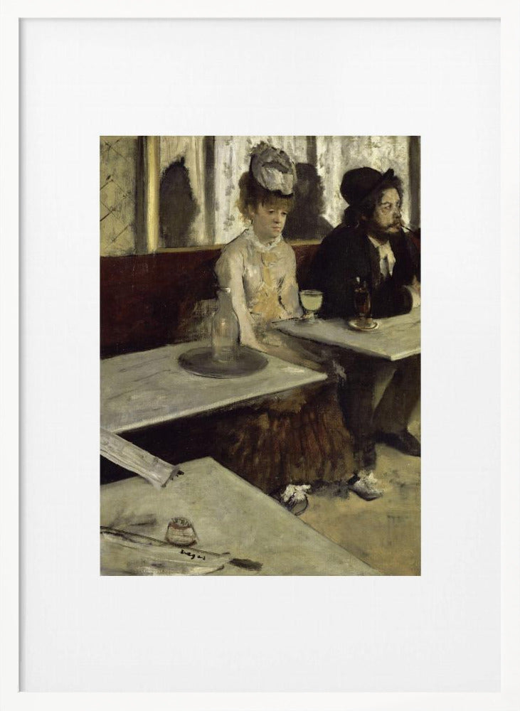 In a Café No.2 - Poster / Art Print