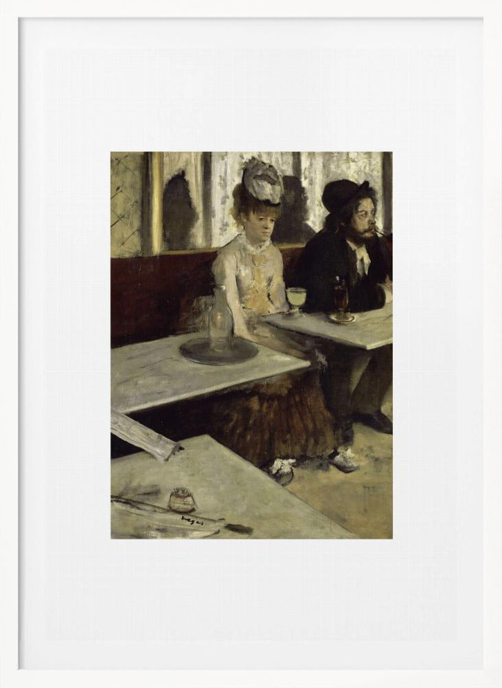 In a Café No.2 - Poster / Art Print