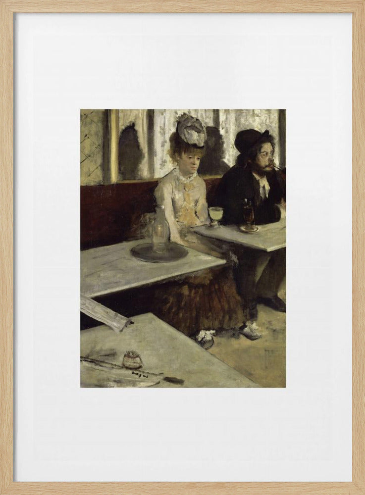 In a Café No.2 - Poster / Art Print