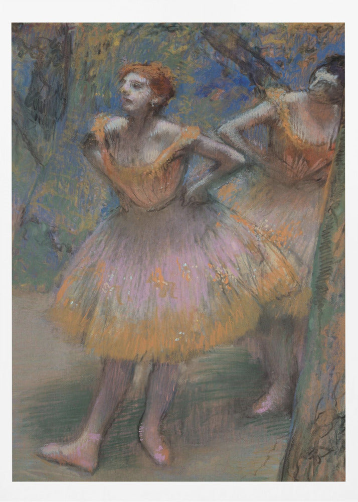 Two Dancers - Poster / Art Print