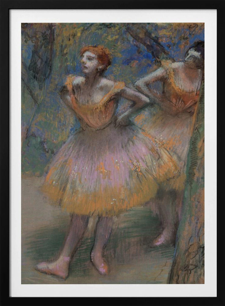 Two Dancers - Poster / Art Print