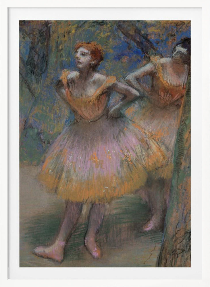 Two Dancers - Poster / Art Print